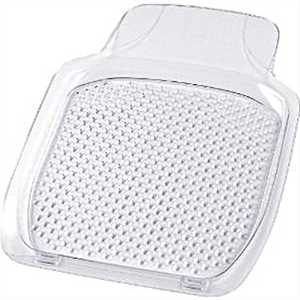 BONFORM 6372-31CL カーマット 3Dダイヤモンド 軽自動車用 フロント用1枚入り 防水 丸洗いOK 専用ストッパー対応 フリーカット ズレ防止加工 サイズ：46×63cm カラー：クリア 637231CLｸﾘｱｰ