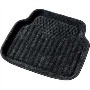 BONFORM 6398-08BK カーマット 3Dマックスダイバー 普通車用 リア用 1枚入り ズレ防止加工 サイズ:56×47cm カラー:ブラック 639808BKブラック