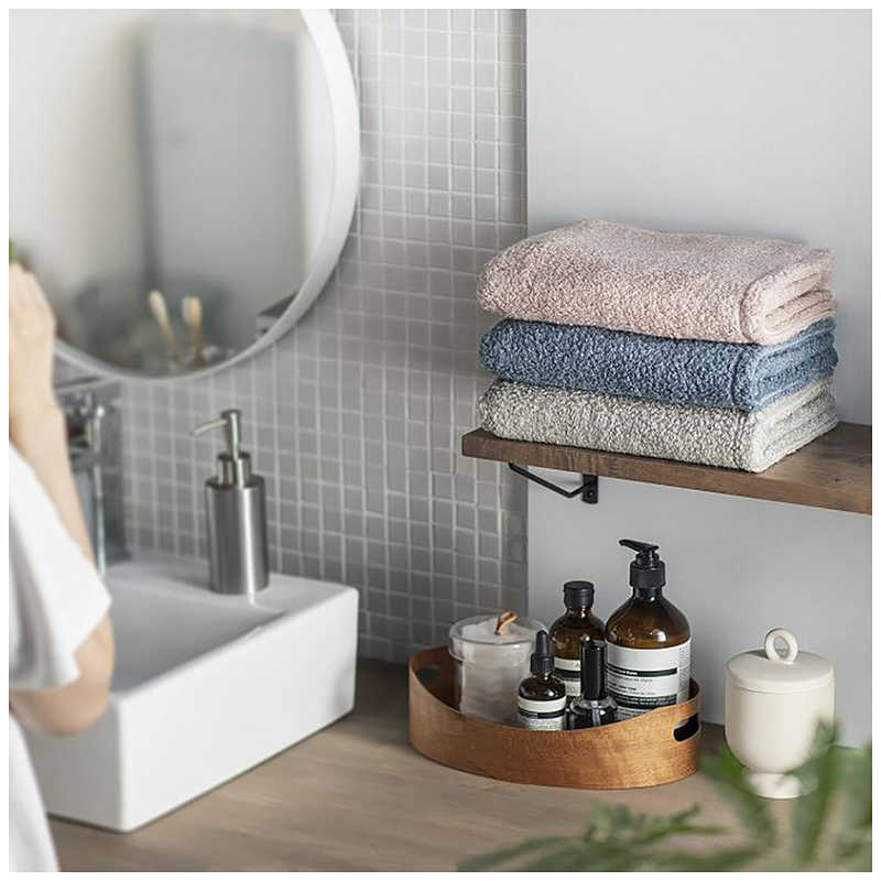 ビックアイデア ビックアイデア 髪をいたわる人のためのミニバスタオル ウォームグレー BI-TW1MB03 BI-TW1MB03