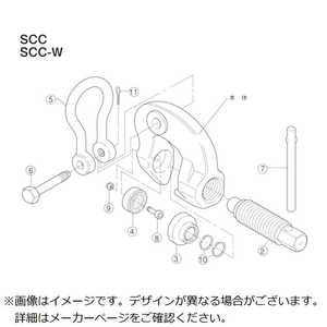 スーパーツール スーパー スクリューカムクランプ(SCC)用パッドセット SCP0.5 スーパーツール スーパー スクリューカムクランプ(SCC)用パッドセット SCP0.5