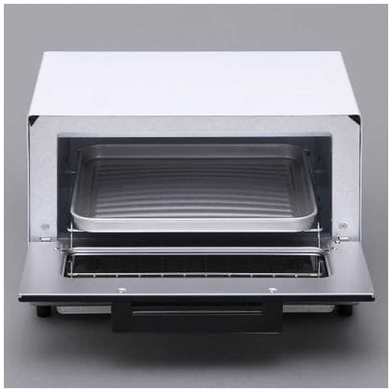 アイリスオーヤマ　IRIS OHYAMA アイリスオーヤマ　IRIS OHYAMA ミラーオーブントースター 横型 1000W/食パン２枚 ホワイト MOT-011 MOT-011