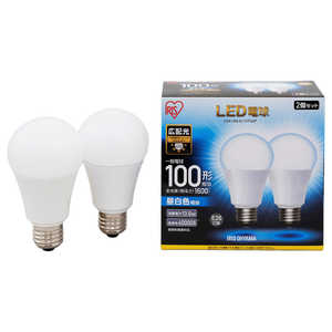 �A�C���X�I�[���} IRIS OHYAMA LED�d�� �mE26 / 100W���� / �����F / 2�� / �L�z���^�C�v�n LDA14N-G-10T52P