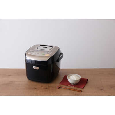 アイリスオーヤマ　IRIS OHYAMA 炊飯器 1升 米屋の旨み 銘柄炊き 圧力IH ブラック KRC-PA10-B