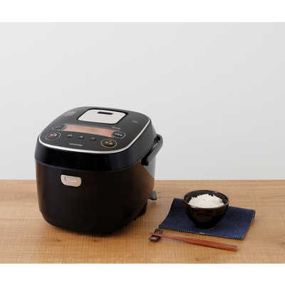 RC-IE10-B IRIS OHYAMA IH炊飯器 ブラック IRIS OHYAMA 炊飯器 10合 一人暮らし アイリスオーヤマ 圧力IH