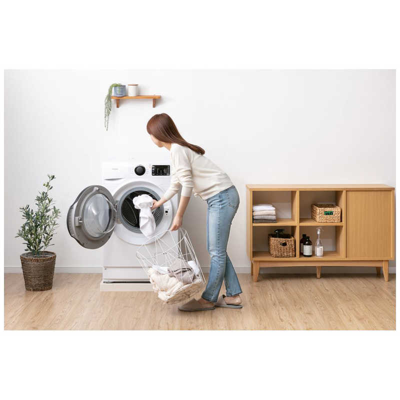 アイリスオーヤマ　IRIS OHYAMA アイリスオーヤマ　IRIS OHYAMA ドラム式洗濯機 洗濯8.0kg (左開き) HD81AR-W ホワイト HD81AR-W ホワイト