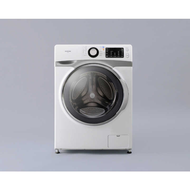 アイリスオーヤマ　IRIS OHYAMA アイリスオーヤマ　IRIS OHYAMA ドラム式洗濯機 洗濯7.5kg (左開き)  HD71-W/S ホワイト/シルバー HD71-W/S ホワイト/シルバー