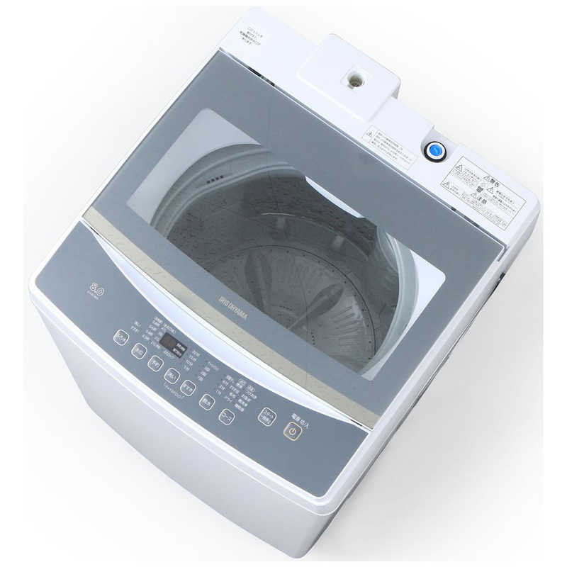 アイリスオーヤマ　IRIS OHYAMA アイリスオーヤマ　IRIS OHYAMA 全自動洗濯機 洗濯8.0kg KAW-80A ホワイト KAW-80A ホワイト