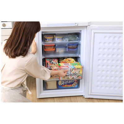 アイリスオーヤマ IRIS OHYAMA 前開き式 ノンフロン冷凍庫 85L