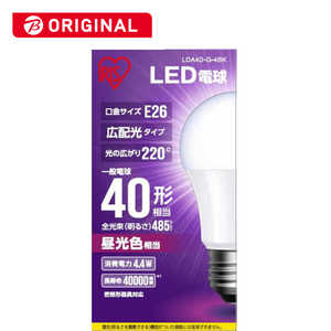 アイリスオーヤマ　IRIS OHYAMA LED電球 広配光 40形相当 LDA4D-G-4BK