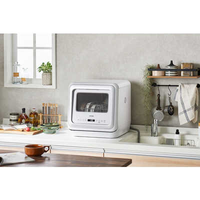 アイリスオーヤマ IRIS OHYAMA 食器洗い乾燥機 KISHT-5000-W [工事不要  