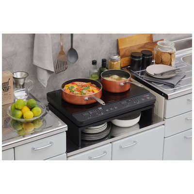 アイリスオーヤマ 2口IHコンロ IHK-W13-B 2021年製