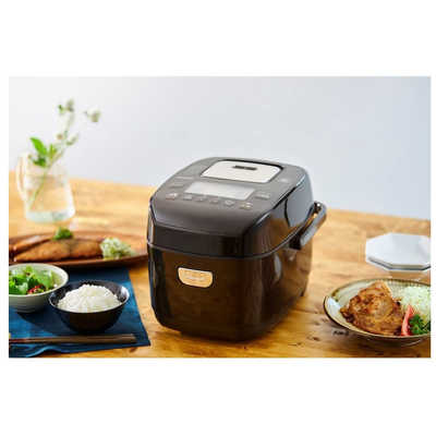 アイリスオーヤマ 圧力IHジャー炊飯器 3合 RC-PD30-B ブラック