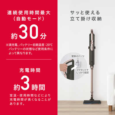 アイリスオーヤマ IRIS OHYAMA 極細スティッククリーナー モップ