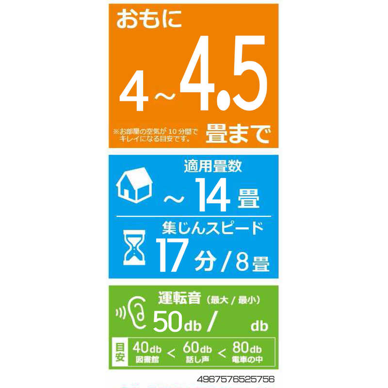 アイリスオーヤマ　IRIS OHYAMA アイリスオーヤマ　IRIS OHYAMA 【アウトレット】単機能空気清浄機 ホワイト 適用畳数 16畳 PM2.5対応 IBP-A35-W IBP-A35-W