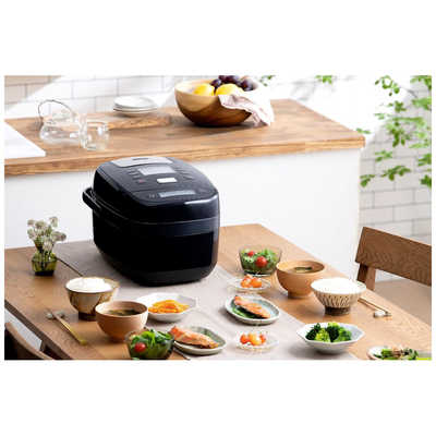 アイリスオーヤマ RC-PJ50-B 圧力IH炊飯器　5.5合炊き2021年製 IRIS OHYAMA 炊飯器 5.5合炊き 対象 圧力IH 一升 アイリス