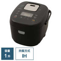 アイリスオーヤマ IRIS OHYAMA 炊飯器 1升 銘柄炊き IH ブラウン KRC