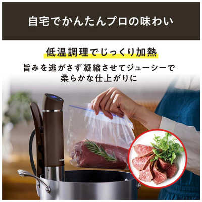 スリム低温調理器 LTC-02-T カカオブラウン アイリスオーヤマ-eastgate.mk