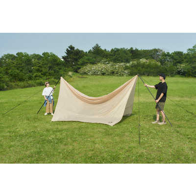 アイリスオーヤマ　IRIS OHYAMA　ヘキサタープ ［ファミリー(3人以上)］ カーキ　HT-440 アイリスオーヤマ IRIS OHYAMA ヘキサタープ ［ファミリー(3人以上