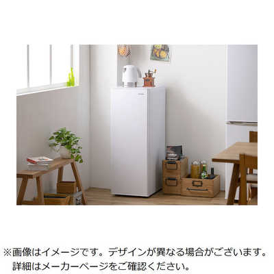 アイリスオーヤマ IRIS OHYAMA 冷凍庫 1ドア 80L 右開き スキ
