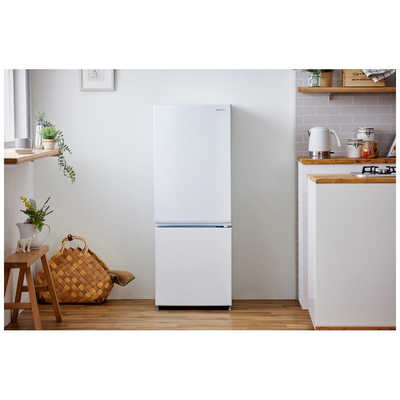 アイリスオーヤマ IRIS OHYAMA 冷蔵庫 2ドア 右開き 154L KRSN-15A-WE