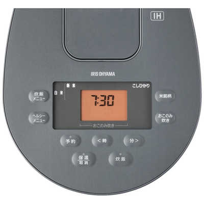 アイリスオーヤマ IRIS OHYAMA 炊飯器 3合 IH アッシュ RC-IL30-HA の
