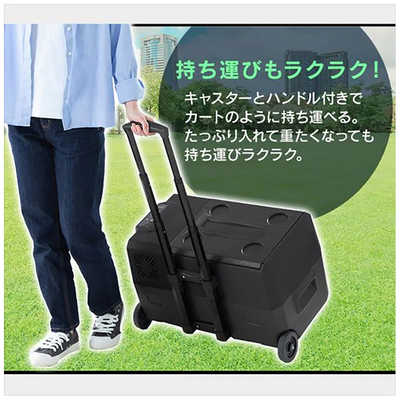 アイリスオーヤマ IRIS OHYAMA ポータブル冷蔵冷凍庫 30L ブラック IPD