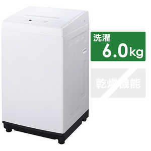 アイリスオーヤマ　IRIS OHYAMA 全自動洗濯機 洗濯6.0kg IAW-T604E-W ホワイト