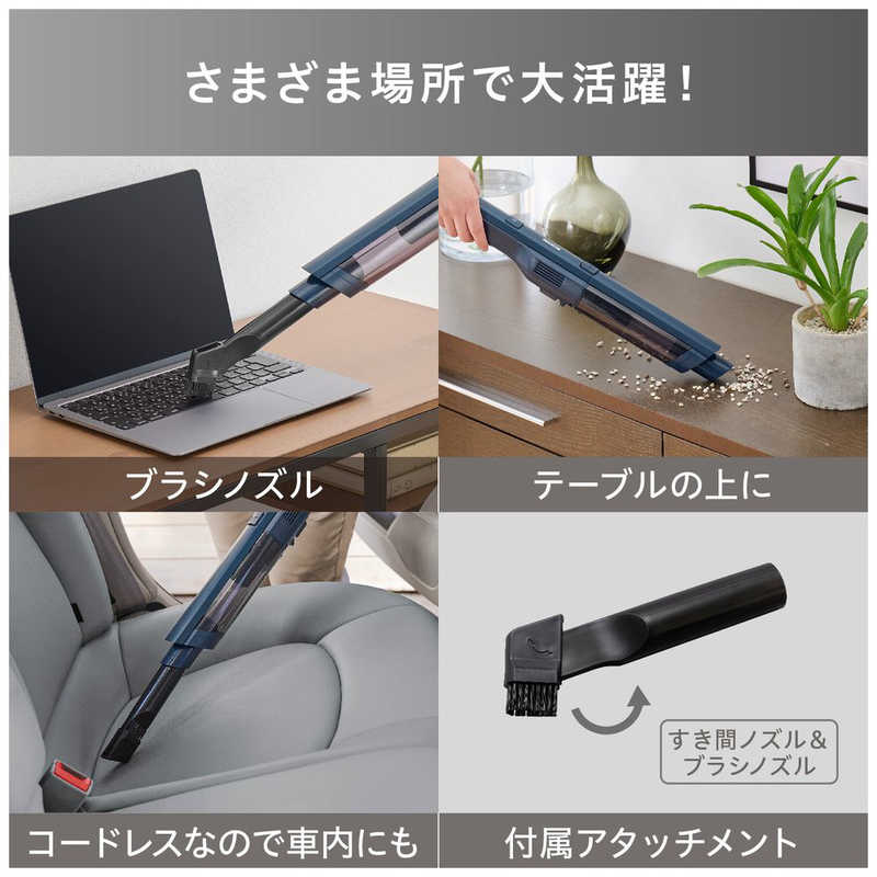 アイリスオーヤマ　IRIS OHYAMA アイリスオーヤマ　IRIS OHYAMA 充電式ハンディクリーナー [サイクロン式 /コードレス] HCD-A2-A HCD-A2-A