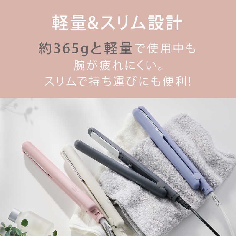 アイリスオーヤマ　IRIS OHYAMA アイリスオーヤマ　IRIS OHYAMA ストレートアイロン ヘアアイロン micola (ミコラ) 約120℃～約200℃ [交流(コード)式] ピンク HIR-MS101-P HIR-MS101-P