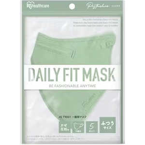 アイリスオーヤマ　IRIS OHYAMA DAILY FIT MASK 立体 ふつう 5枚入 