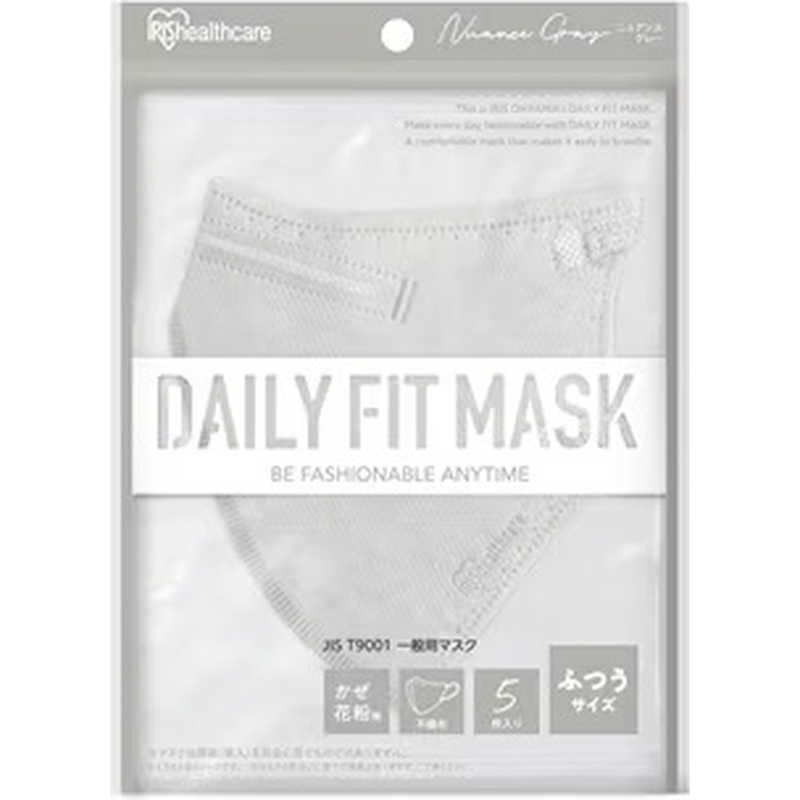 アイリスオーヤマ　IRIS OHYAMA アイリスオーヤマ　IRIS OHYAMA DAILY FIT MASK 立体 ふつう 5枚入  