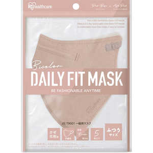 アイリスオーヤマ　IRIS OHYAMA DAILY FIT MASK 立体 5枚入(ツートンカラーマスク) 