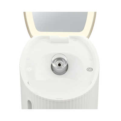 フェイススチーマー ホワイト squina 美顔器 スチーマー付き ホワイト