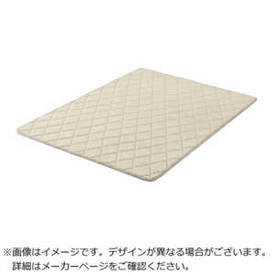 アイリスオーヤマ IRIS OHYAMA 106569 ラ・クッションラグ キルティングタイプ 1850カケル2400 グレージュ ACRQC1824HT アイリスオーヤマ IRIS OHYAMA 106569 ラ・クッションラグ キルティングタイプ 1850カケル2400 グレージュ ACRQC1824HT