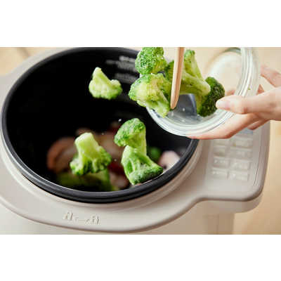 アイリスオーヤマ シェフドラム 自動かくはん式調理機 DAC-IB2-Ｃ アイリスオーヤマ 自動かくはん式調理機 CHEF DRUM DAC-IB2-C