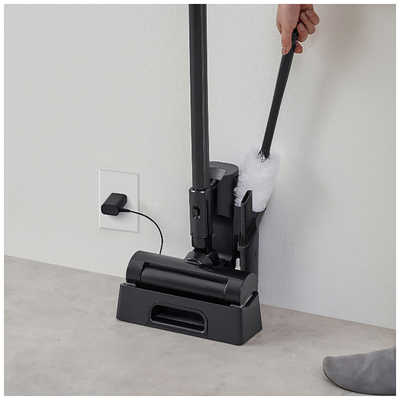 アイリスオーヤマ　IRIS OHYAMA　充電式サイクロンスティッククリーナー ブラック　SCDR4PB アイリスオーヤマ IRIS OHYAMA 充電式サイクロンスティッククリーナー