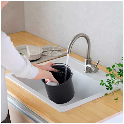 アイリスオーヤマ IRIS OHYAMA 丸洗いスチーム式加湿器 400ml モカ