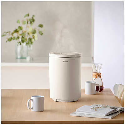 アイリスオーヤマ IRIS OHYAMA 丸洗いスチーム式加湿器 600ml