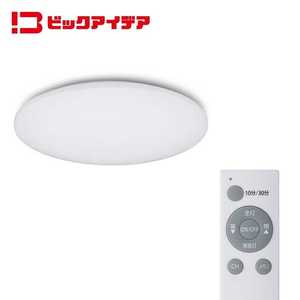ビックアイデア LED照明 シーリングライト 6畳 調光機能付き リモコン付属 BIT-CL061D