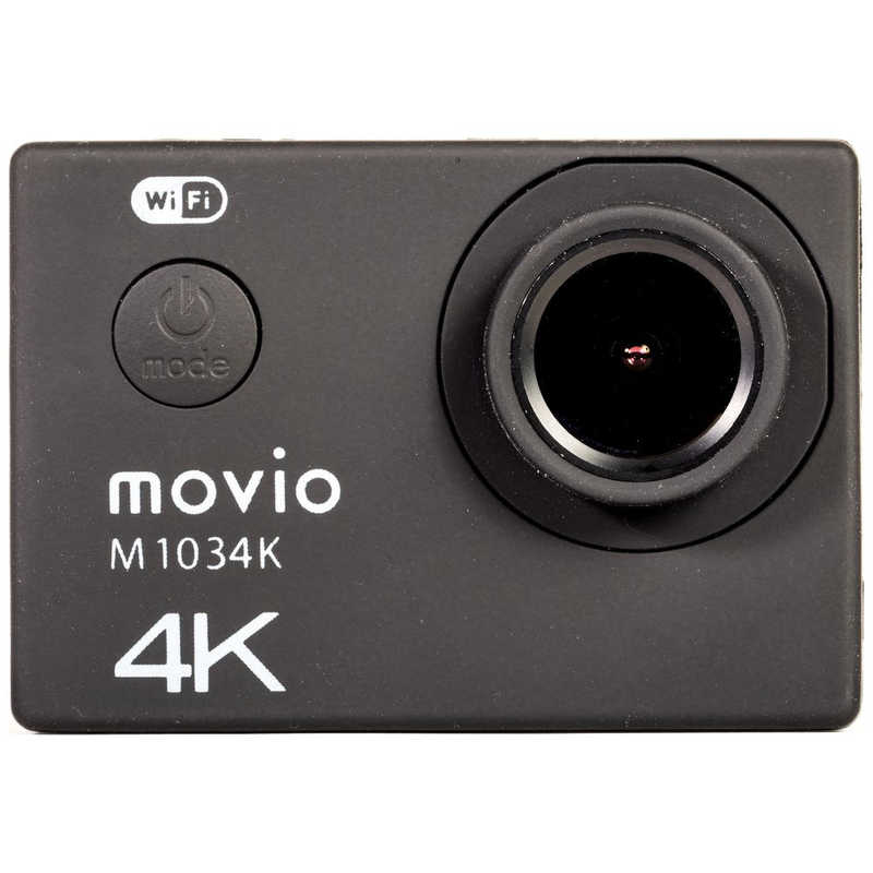 ナガオカ ナガオカ WiFi機能搭載 高画質4K Ultra HD アクションカメラ movio M1034K [4K対応] M1034K [4K対応]