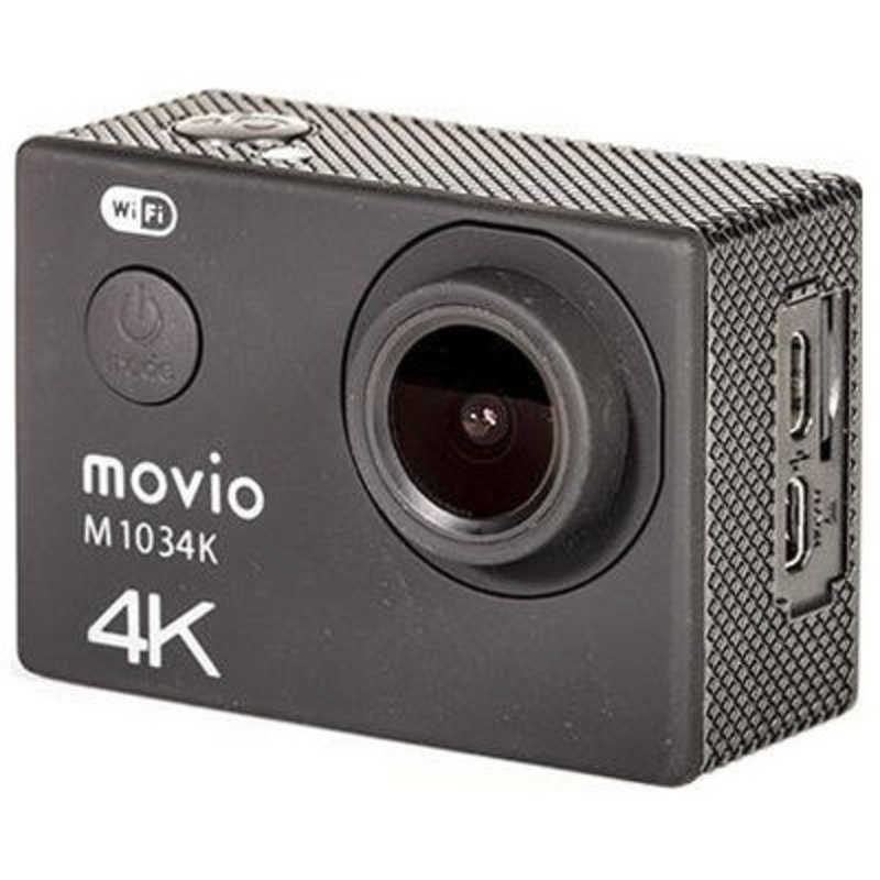 ナガオカ ナガオカ WiFi機能搭載 高画質4K Ultra HD アクションカメラ movio [4K対応] M1034K M1034K