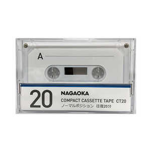 ナガオカ オーディオカセットテープ [20分] CT20 [20分]
