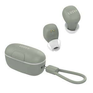 ナガオカ フルワイヤレスイヤホン LASVY [ ワイヤレス ( 左右分離 ) / Bluetooth ] 抹茶ラテ L103CAFEMAT