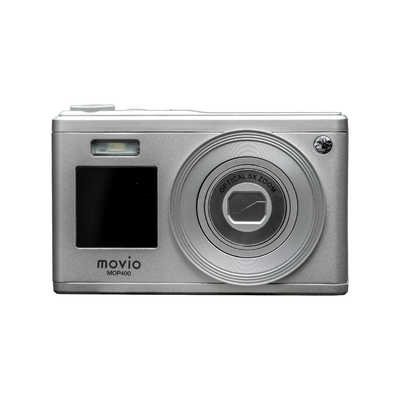 movio MQP400 デジタルカメラ ナガオカ 光学ズーム5×機能搭載デジタルカメラ MOVIO シルバー MOP400