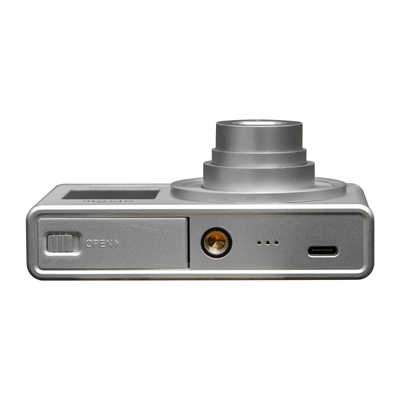 movio MQP400 デジタルカメラ ナガオカ 光学ズーム5×機能搭載デジタルカメラ MOVIO シルバー MOP400