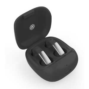 ナガオカ オープンイヤー型ワイヤレスイヤホン NAGAOKA ［ワイヤレス(左右分離) / Bluetooth対応］ マースブラック NCUFF20MBK