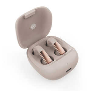ナガオカ オープンイヤー型ワイヤレスイヤホン NAGAOKA ［ワイヤレス(左右分離) / Bluetooth対応］ スモーキークォーツ NCUFF20SQ