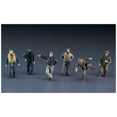 ハヤト & ナオヤ・オガワ フィギュアセット 長谷川製作所 1/72 W.W.II パイロット フィギュア セット (日・独・米