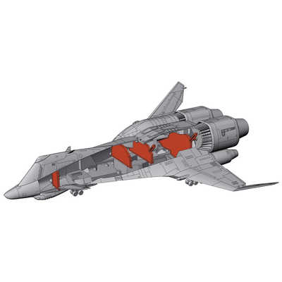 クラッシャージョウ ミネルバ 1/400スケール 長谷川製作所 1/400 ｢クラッシャｰジョウ｣ ミネルバ の通販