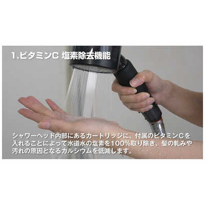 アラミック シャワーヘッド 3Dサロン ナノバブルシャワー SS